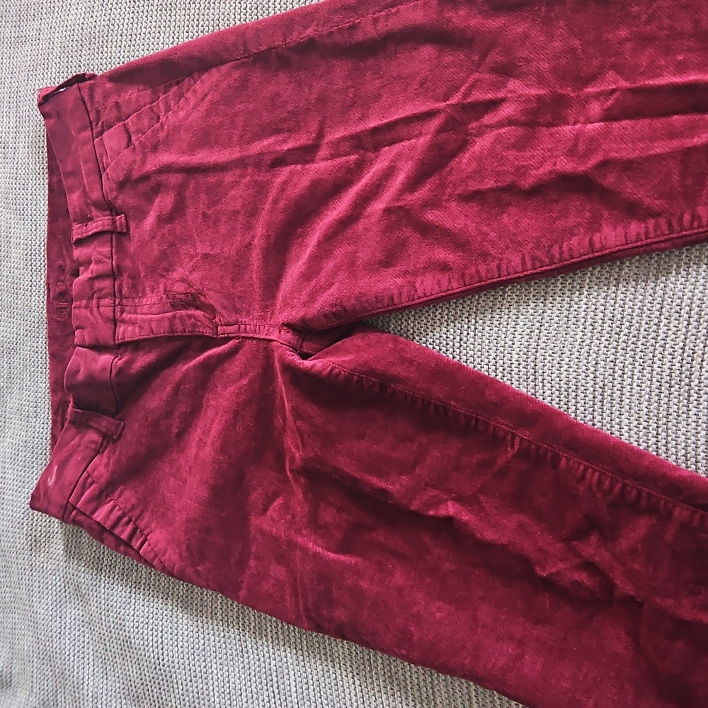 Kut from the Kloth - Women's Wine Colored Skinny Jeans - Size 4 - Picture 4 of 4